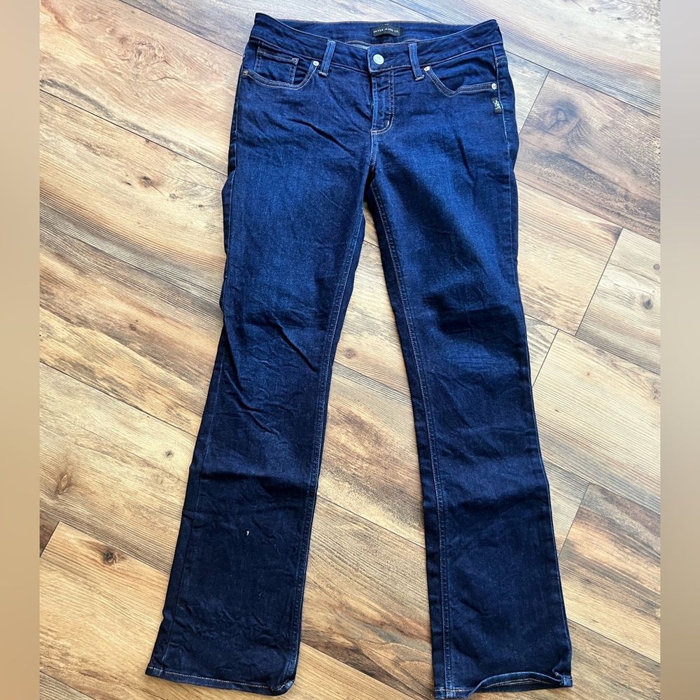 Women’s Silver Elyse Slim Boot Cut jeans size W28/L31